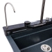 VALESO EVANORA 7546 Granite Kitchen Sink, Matte Anthracite - Фото № 4