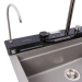 VALESO EVANORA 7546 Granite Kitchen Sink, Matte Grey Monsoon - Фото № 5