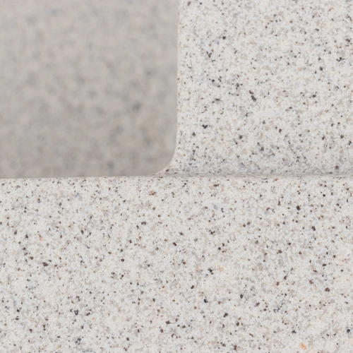 Гранитная мойка для кухни VALESO SOLID 7843 матовая Серая - Фото № 6