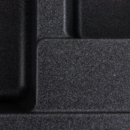 Гранитная мойка для кухни VALESO TOSKANA 7850W матовая Карбон - Фото № 7