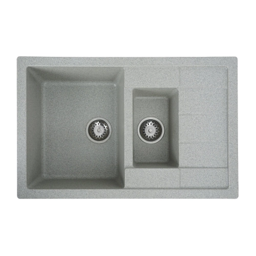 VALESO TOSKANA 7850W Granite Kitchen Sink, Matte Grey
