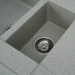 VALESO TOSKANA 7850W Granite Kitchen Sink, Matte Grey - Фото № 4