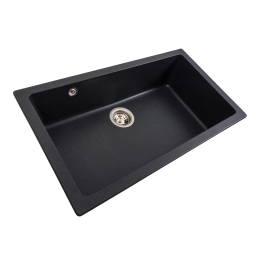 Гранитная мойка для кухни VALESO PARUANA 7945 матовая Карбон