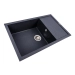 VALESO CALYPSO 7950 Granite Kitchen Sink, Matte Carbon - Фото № 1
