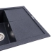 VALESO CALYPSO 7950 Granite Kitchen Sink, Matte Carbon - Фото № 2