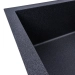 VALESO CALYPSO 7950 Granite Kitchen Sink, Matte Carbon - Фото № 3