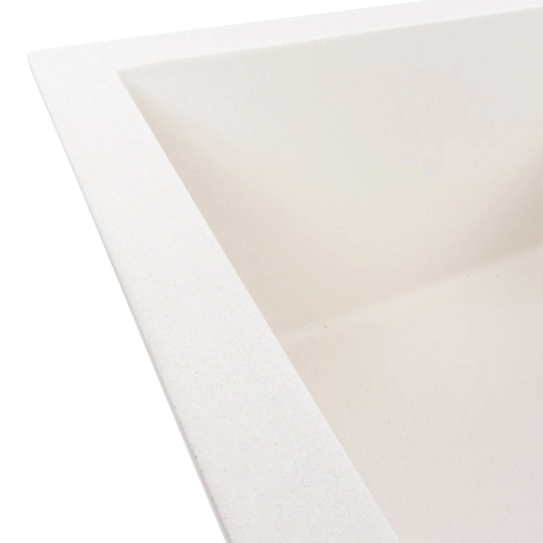 Гранитная мойка для кухни VALESO MAGNUM 7950 матовая Белоснежная - Фото № 3