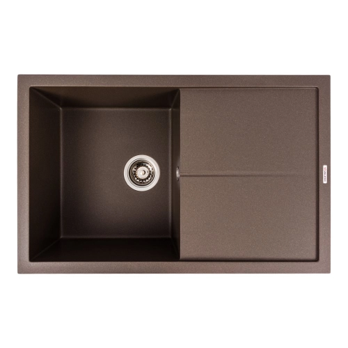 VALESO MAGNUM 7950 Granite Kitchen Sink, Matte Dark Rock