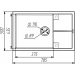 VALESO MAGNUM 7950 Granite Kitchen Sink, Matte Dark Rock - Фото № 7