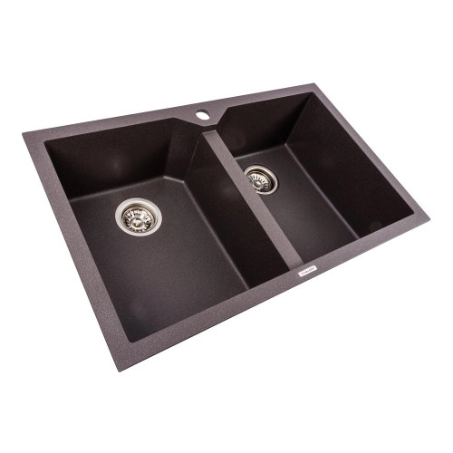 Гранитная мойка для кухни VALESO VIATRIX 7950 матовая Гренадин - Фото № 1