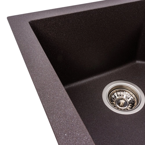 Гранитная мойка для кухни VALESO VIATRIX 7950 матовая Гренадин - Фото № 3