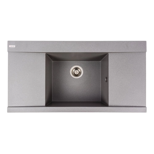 Гранитная мойка для кухни VALESO ATLAS 9651 матовая Серый муссон