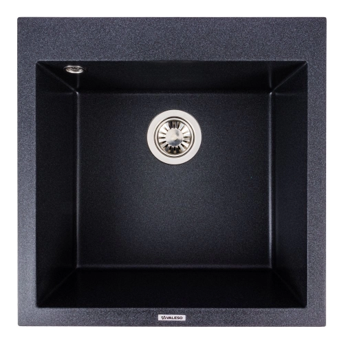 Гранитная мойка для кухни VALESO GALAX 5050 матовая Карбон