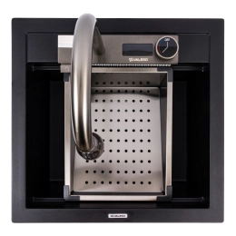 Гранитная мойка VALESO 5149 VIVA (чёрная)