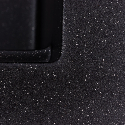 Гранитная мойка для кухни VALESO VIVA 5149 матовая Черный металлик - Фото № 3