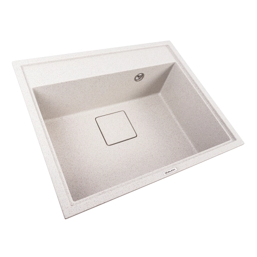 Гранитная мойка для кухни VALESO SHERLIT 6050 матовая Топаз - Фото № 1