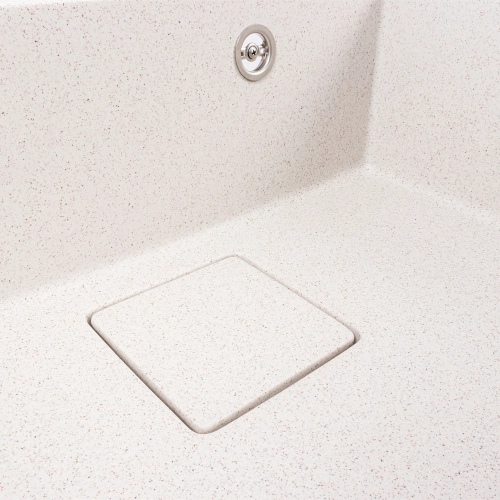 Гранитная мойка для кухни VALESO SHERLIT 6050 матовая Топаз - Фото № 4