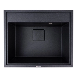 Гранитная мойка для кухни VALESO SHERLIT 6050 матовая Карбон