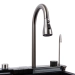 VALESO IRENA 6846 Granite Kitchen Sink, Matte Black Metallic - Фото № 7