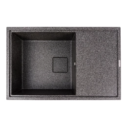 Гранитная мойка для кухни VALESO GALANS 7850 матовая Графит