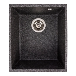 Гранитная мойка для кухни VALESO ROXY 3744 матовая Графит