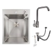 Kitchen Set: Valeso Handmade Sink (40x50 cm) + Valeso NS02A Faucet (SET)