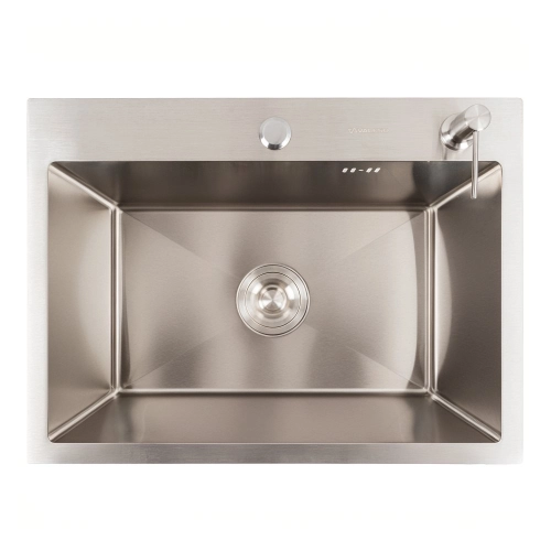 Kitchen set: Valeso Handmade sink (58x43 cm) + KN36 mixer - Фото № 3