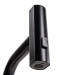 Kitchen Set: Valeso Handmade Sink (58x43 cm) PVD Black, Under-mount Installation + XK09B PVD Faucet - Фото № 8