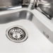 Kitchen Set: Valeso Sink (80x60 cm) Polished, with Left Bowl + FC-1 Faucet with Pull-Out Spray - Фото № 5