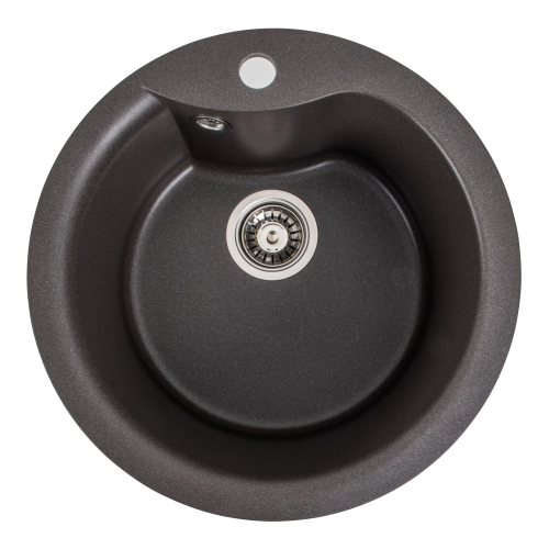 Гранитная мойка для кухни VALESO 480 TURAS матовая Гренадин - Фото № 1