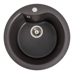 Гранитная мойка для кухни VALESO 480 TURAS матовая Гренадин