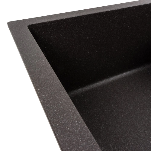Kitchen sink granite matte 7050 CASCADA VALESO Morion - Фото № 1