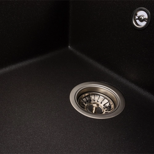 Kitchen sink granite matte 7050 CASCADA VALESO Morion - Фото № 2