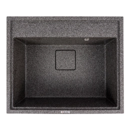 Гранитная мойка для кухни VALESO SHERLIT 6050 матовая Графит
