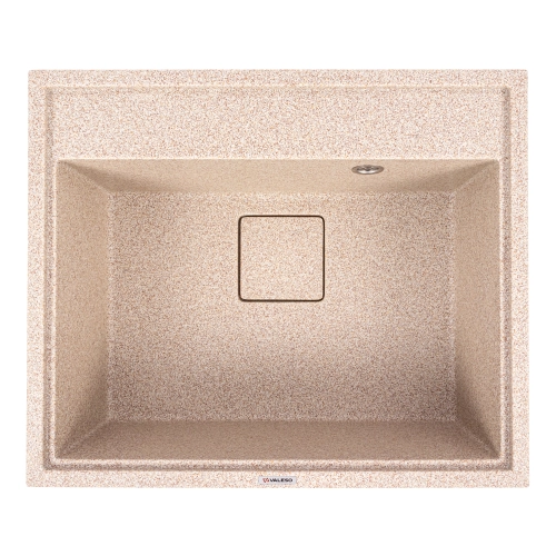 Кухонная мойка гранитная VALESO 6050 SHERLIT (карамель)