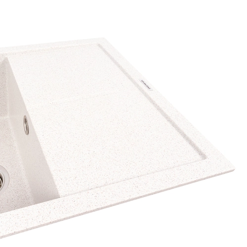 Кухонная мойка гранитная VALESO 6550 CRIPTA (топаз) - Фото № 2