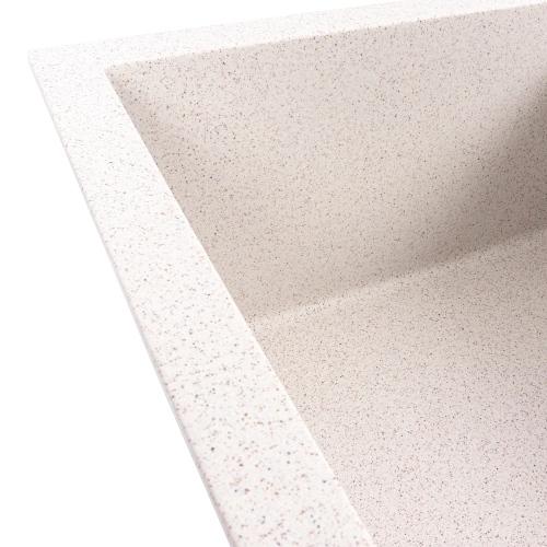 Кухонная мойка гранитная VALESO 6550 CRIPTA (топаз) - Фото № 3