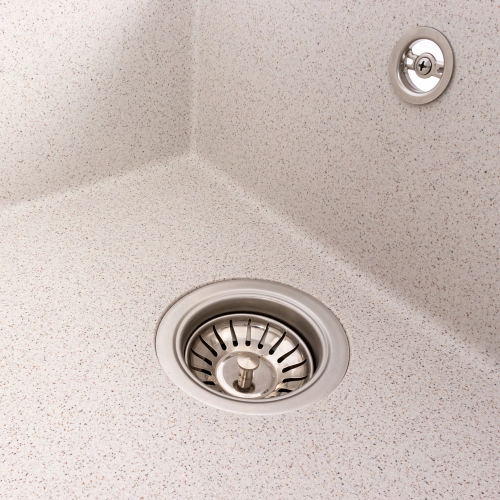 Кухонная мойка гранитная VALESO 6550 CRIPTA (топаз) - Фото № 4