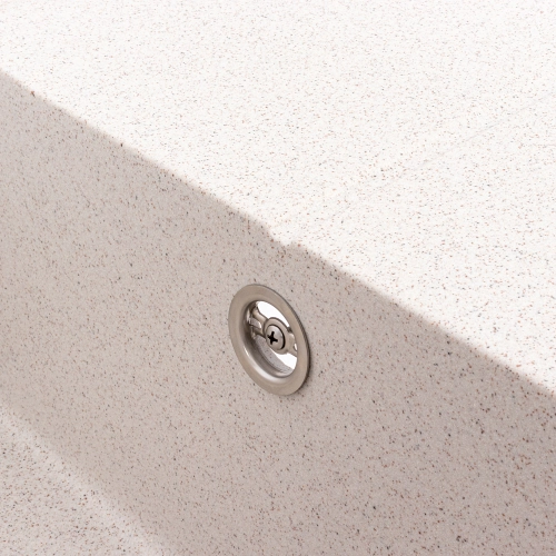 Кухонная мойка гранитная VALESO 6550 CRIPTA (топаз) - Фото № 6