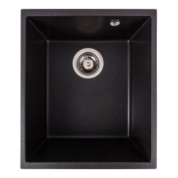 Гранитная мойка для кухни VALESO ROXY 3744 матовая Морион