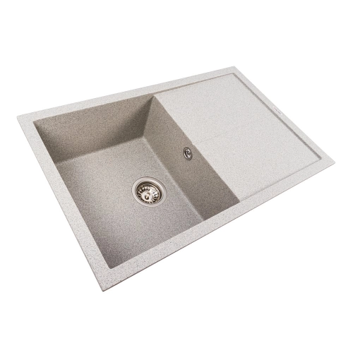 Гранитная мойка для кухни VALESO MAGNUM 7950 матовая Серая - Фото № 1