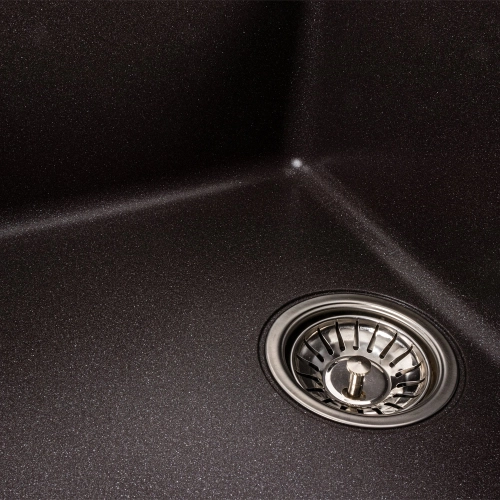 Гранитная мойка для кухни VALESO 7850W TOSKANA матовый Гренадин - Фото № 4