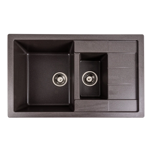 Гранитная мойка для кухни VALESO 7850W TOSKANA матовый Гренадин