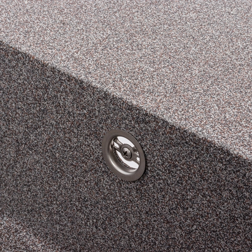 Гранитная мойка для кухни VALESO GALANS 7850 матовая Микс - Фото № 5