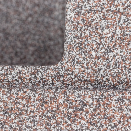 Гранитная мойка для кухни VALESO GALANS 7850 матовая Микс - Фото № 6