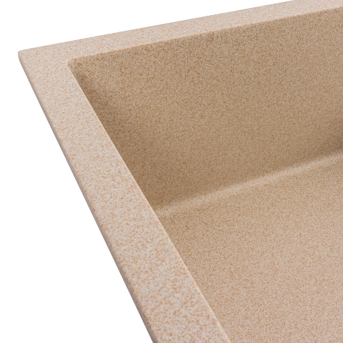 Гранитная мойка для кухни VALESO CALYPSO 7950 матовая Сафари - Фото № 3