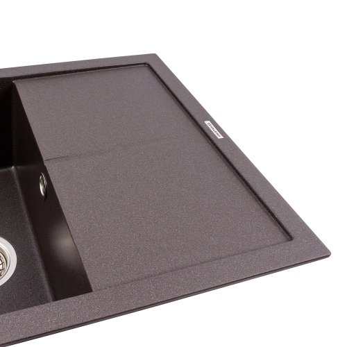 Гранитная мойка для кухни VALESO CRIPTA 6550 матовая Гренадин - Фото № 2