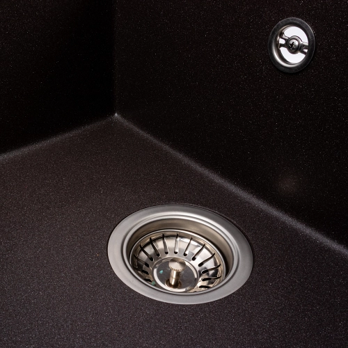 Гранитная мойка для кухни VALESO CRIPTA 6550 матовая Гренадин - Фото № 4