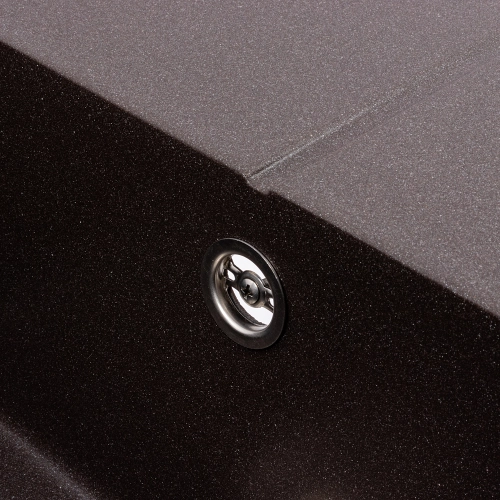 Гранитная мойка для кухни VALESO CRIPTA 6550 матовая Гренадин - Фото № 5