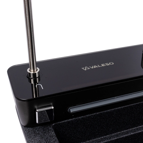 VALESO EVANORA 7546 Granite Kitchen Sink, Matte Carbon - Фото № 7
